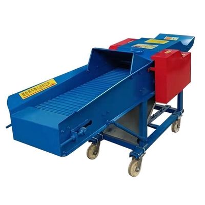Fine branches dry and wet grass cutter straw processing crushing machine hay cutting straw fodder chopper machine straw bale shredder